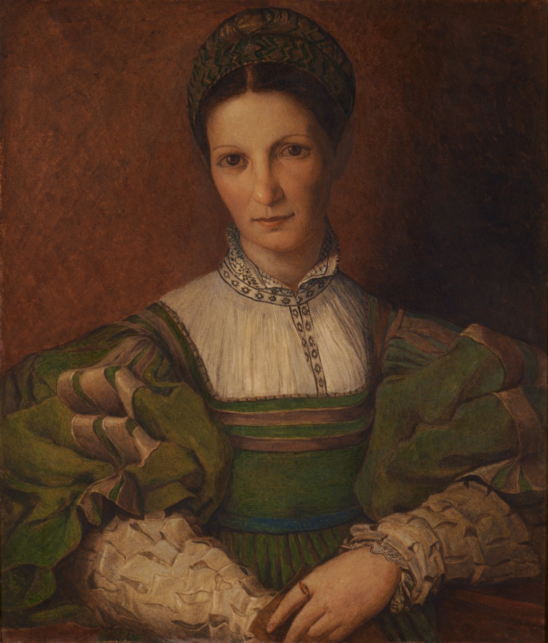 Porträt einer Dame, nach Sebastiano Del Piombo von John Fulleylove