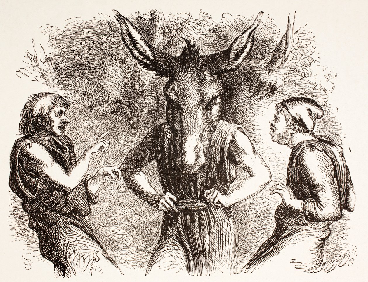 Illustration zu Ein Sommernachtstraum, aus 