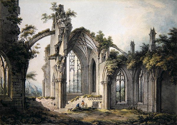 Melrose Abbey von John Glover