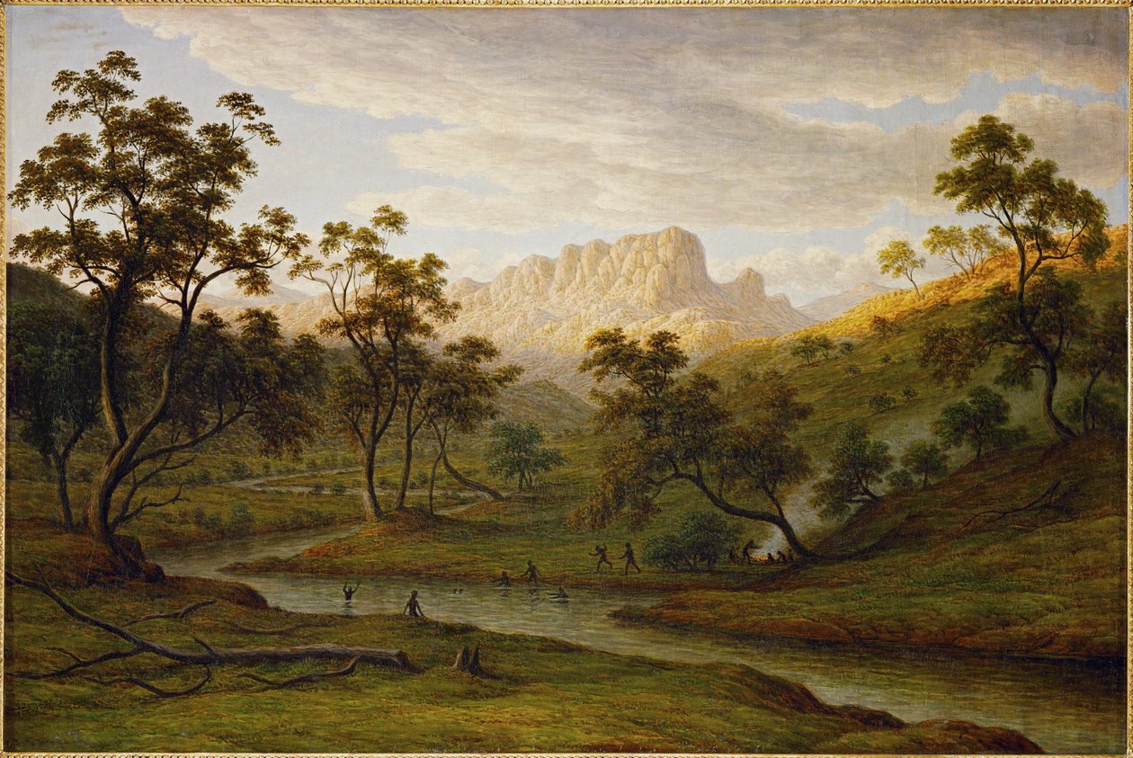 Sonnenuntergang in Ben Lomond, Tasmanien von John Glover