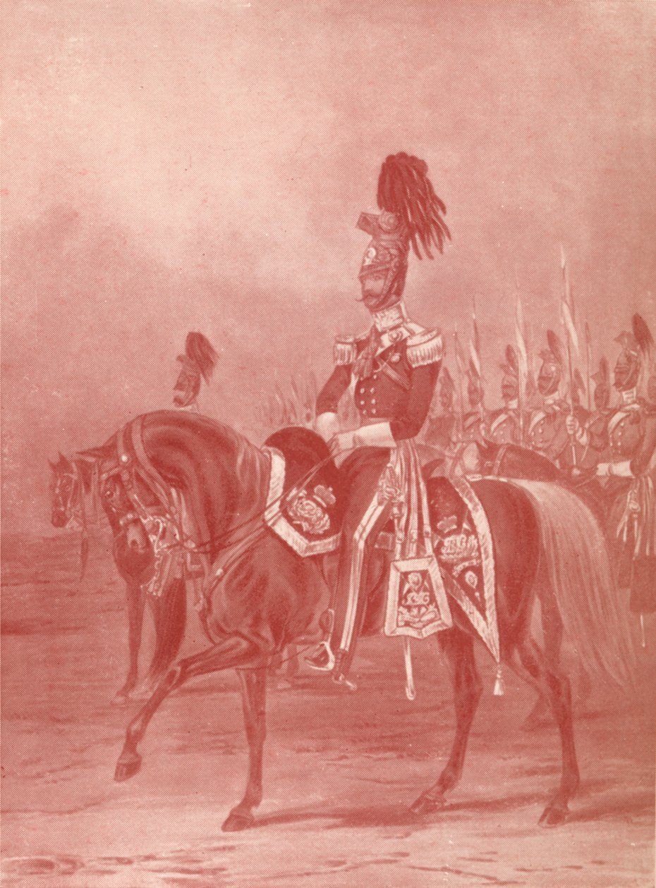 Offizier, Bombay Lancers, ca. 1820-1870, 1909 von John Harris Junior
