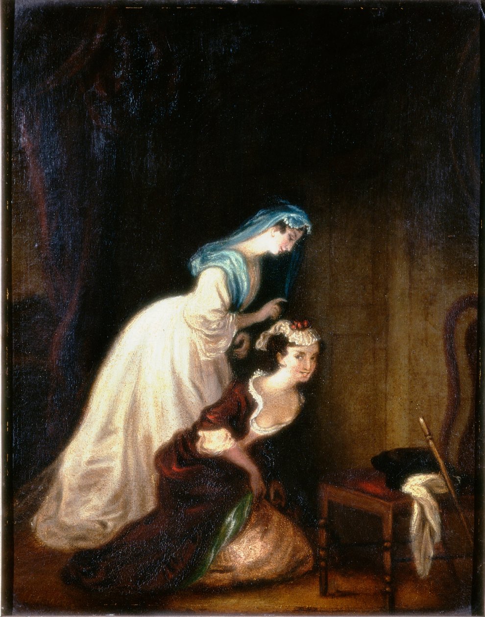 Die Zuhörer, ca. 1835-47 von John Henry Mole