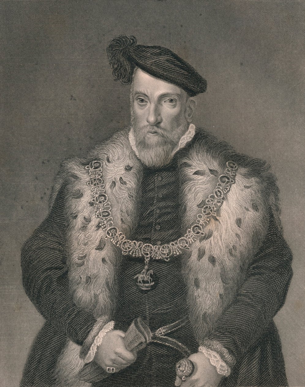 Henry Fitzalan, Earl of Arundel, frühes bis mittleres 19. Jahrhundert von John Henry Robinson
