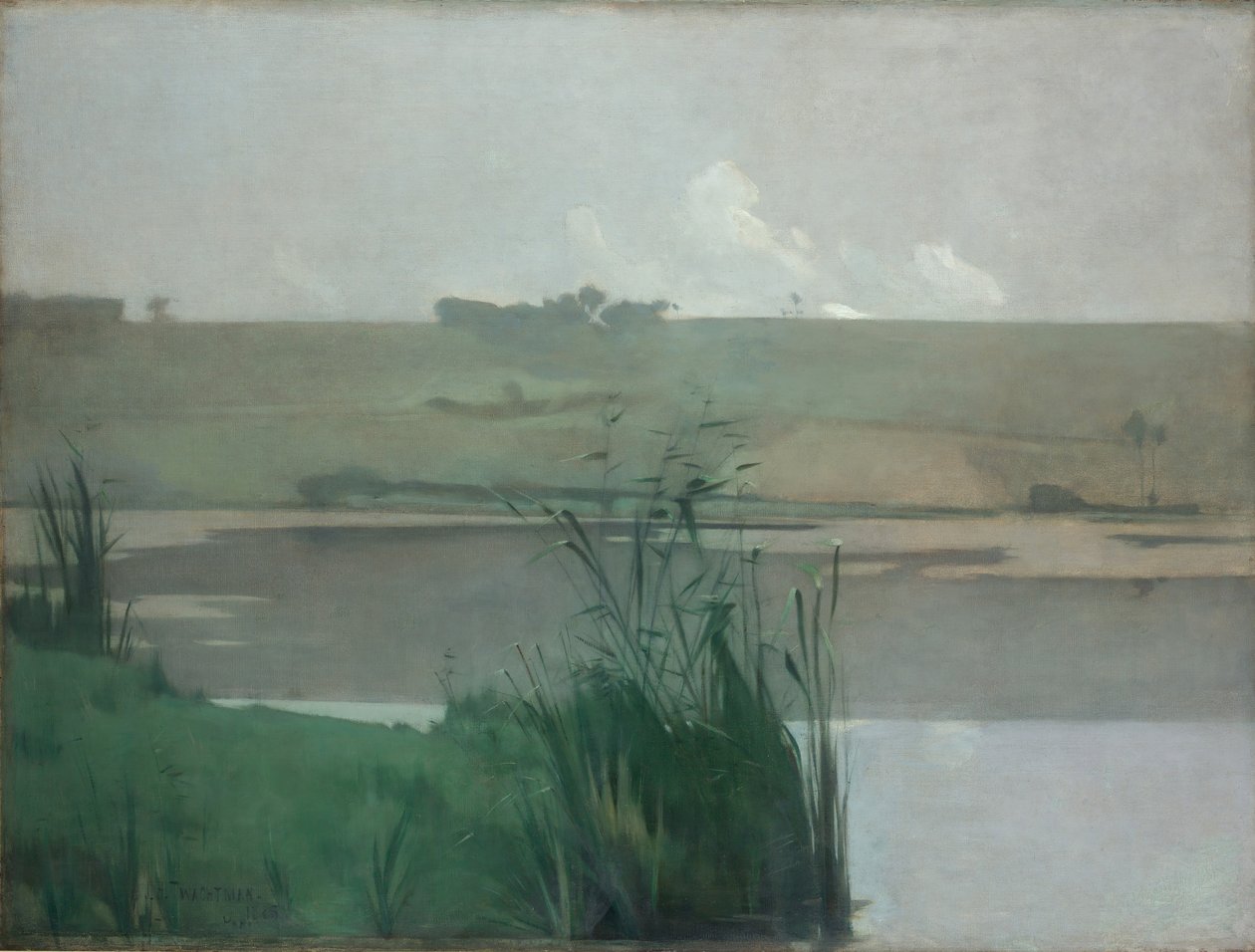 Arques-la-Bataille, 1885 von John Henry Twachtman