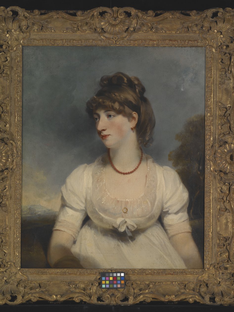 Porträt von Miss Fisher von John Hoppner
