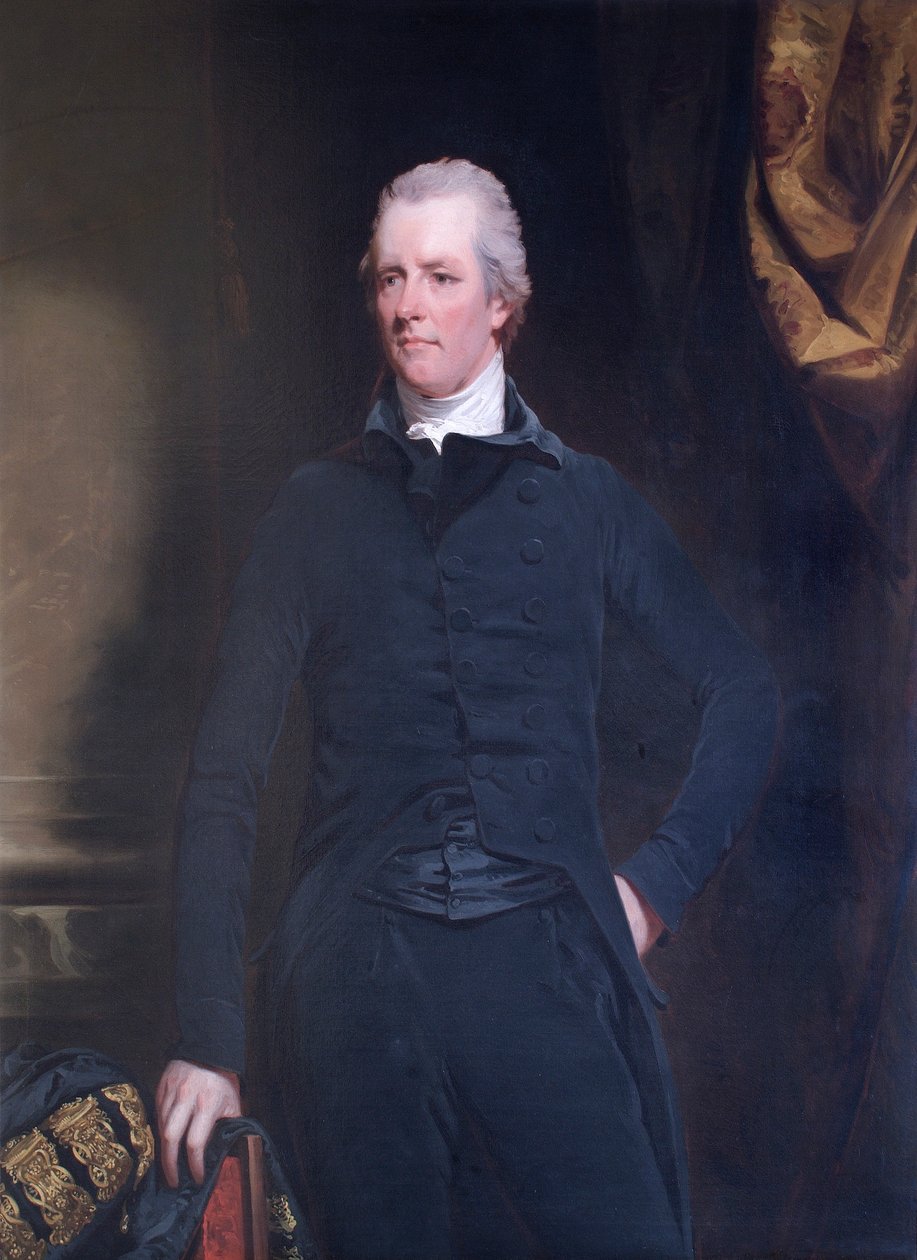 Porträt von William Pitt dem Jüngeren, britischer Politiker und Premierminister, 1805 von John Hoppner