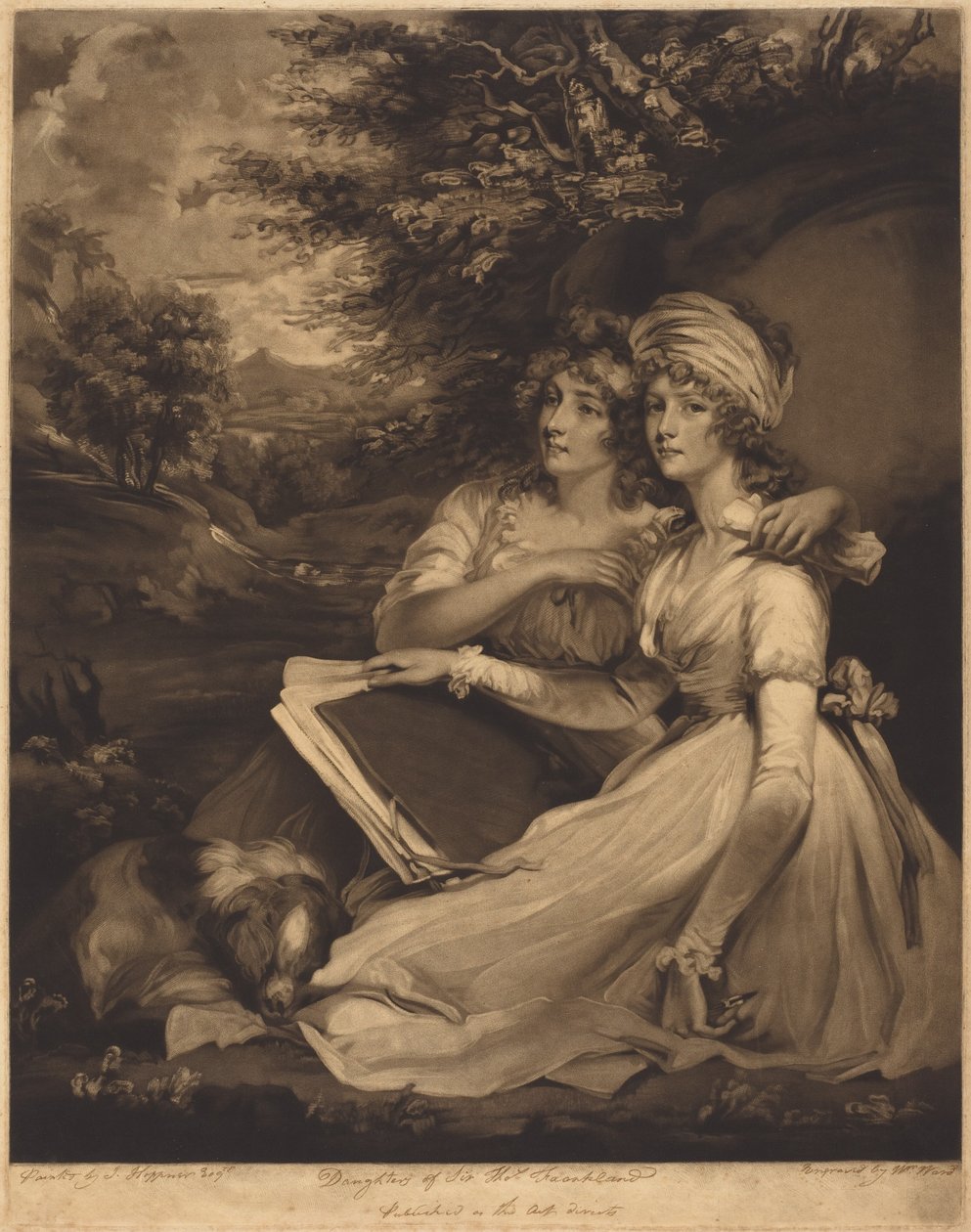 Die Töchter von Sir Thomas Frankland von John Hoppner