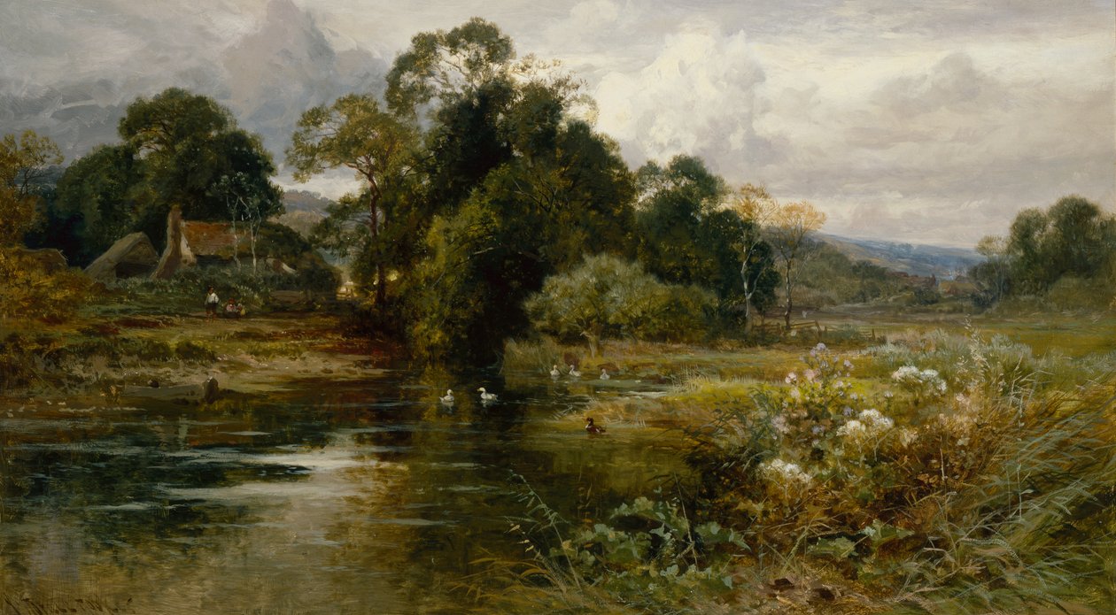 In der Nähe von Dorking, Surrey von John Horace Hooper