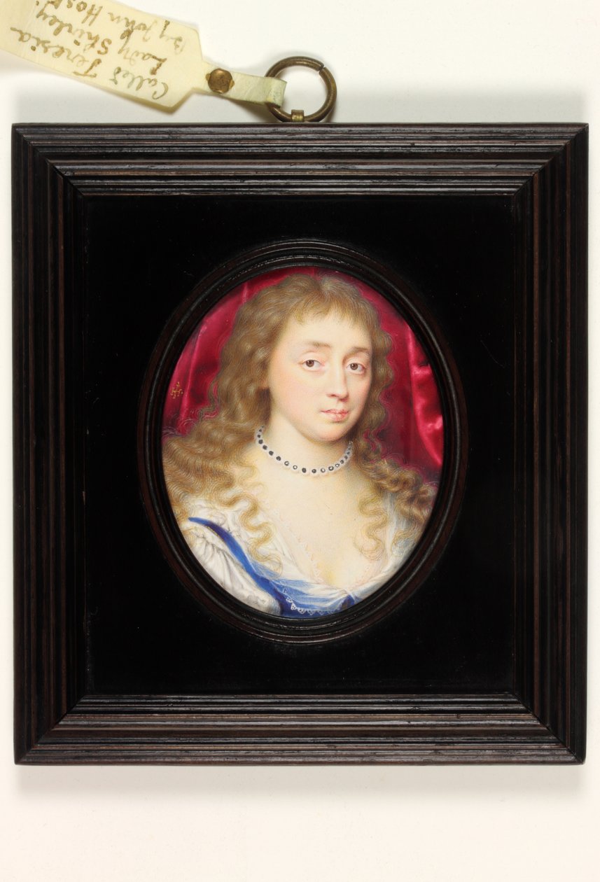 Eine Dame namens Teresia Lady Shirley von John Hoskins