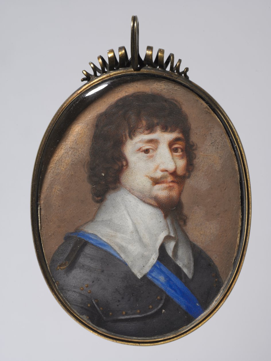 Porträt von Friedrich V., Kurfürst von der Pfalz, König von Böhmen, 1630er von John Hoskins