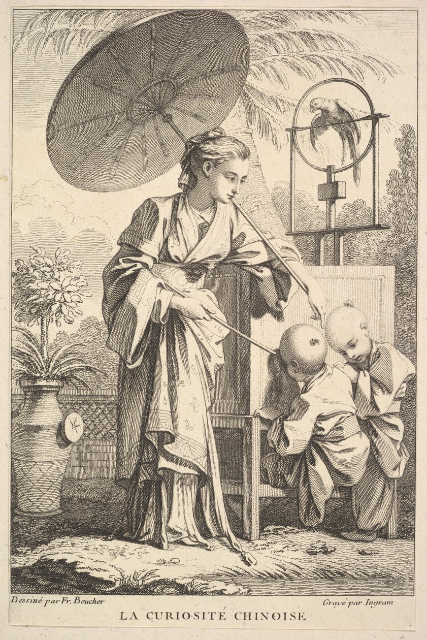 Chinesische Kuriositäten, 1741-63 von John Ingram