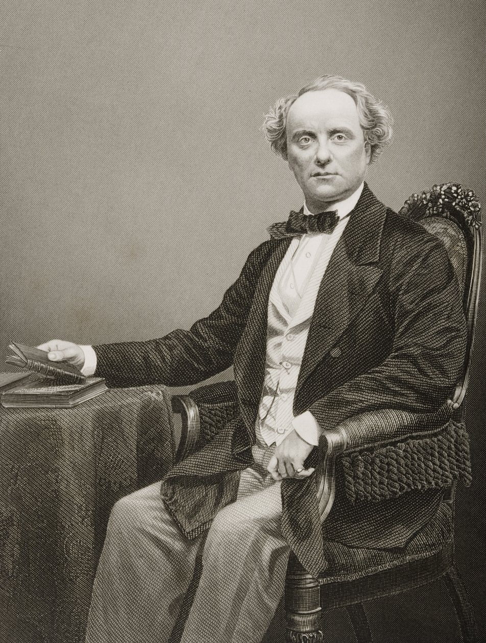 Charles John Kean, graviert von D.J. Pound nach einem Foto, aus 