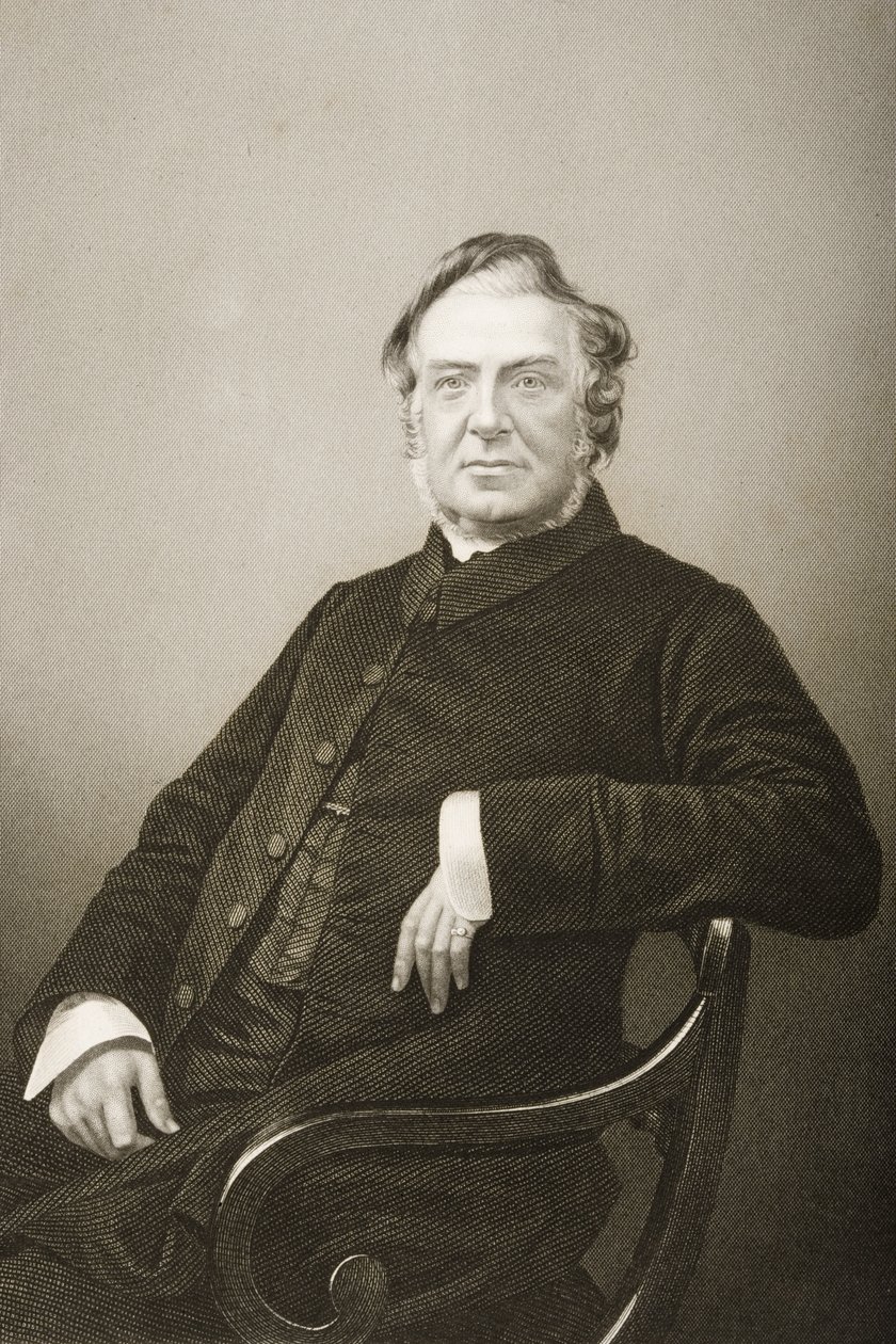 Hugh Stowell (1799-1845), graviert von D.J. Pound, aus 