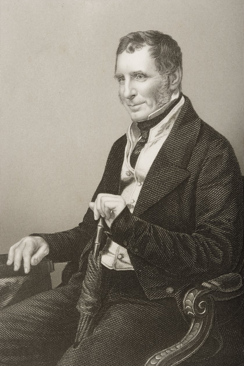 Joseph Warner Henley, graviert von D.J. Pound aus einem Foto, aus 