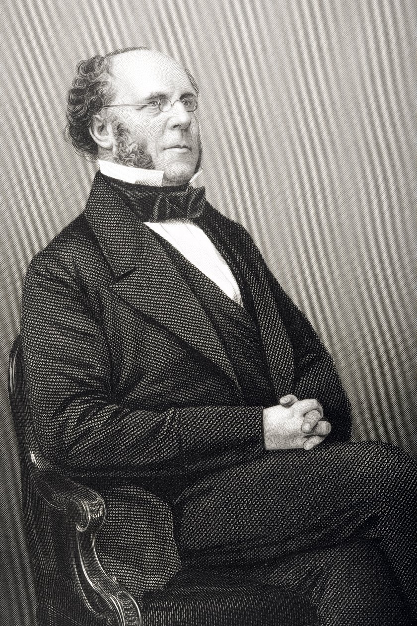 Matthew Talbot Baines, graviert von D.J. Pound, aus 