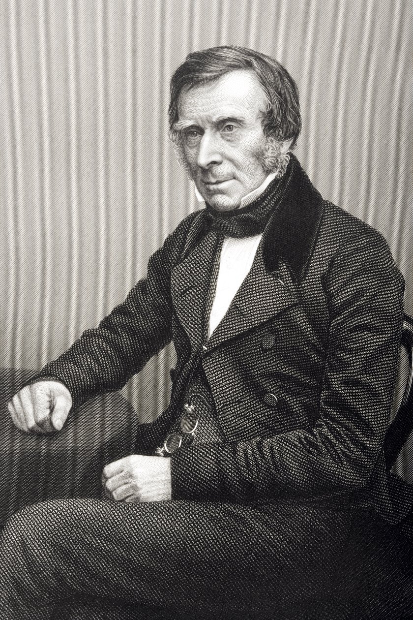 Sir Benjamin Collins Brodie (1783-1862) graviert von D.J. Pound nach einem Foto, aus 