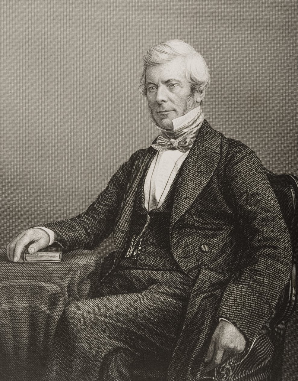 William Chambers (1800-83) graviert von D.J. Pound nach einem Foto, aus 