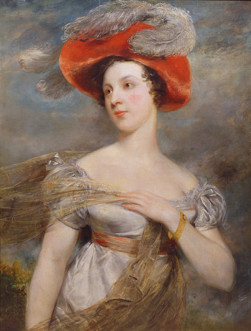 Porträt von Eliza Chester, 1820 von John Jackson