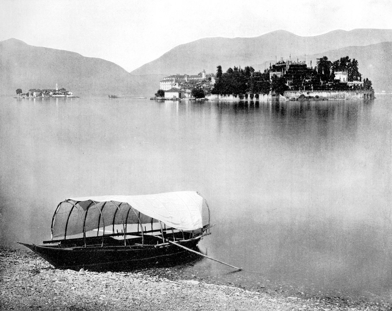 Lago Maggiore, Isola Bella, Italien, 1893 von John L. Stoddard