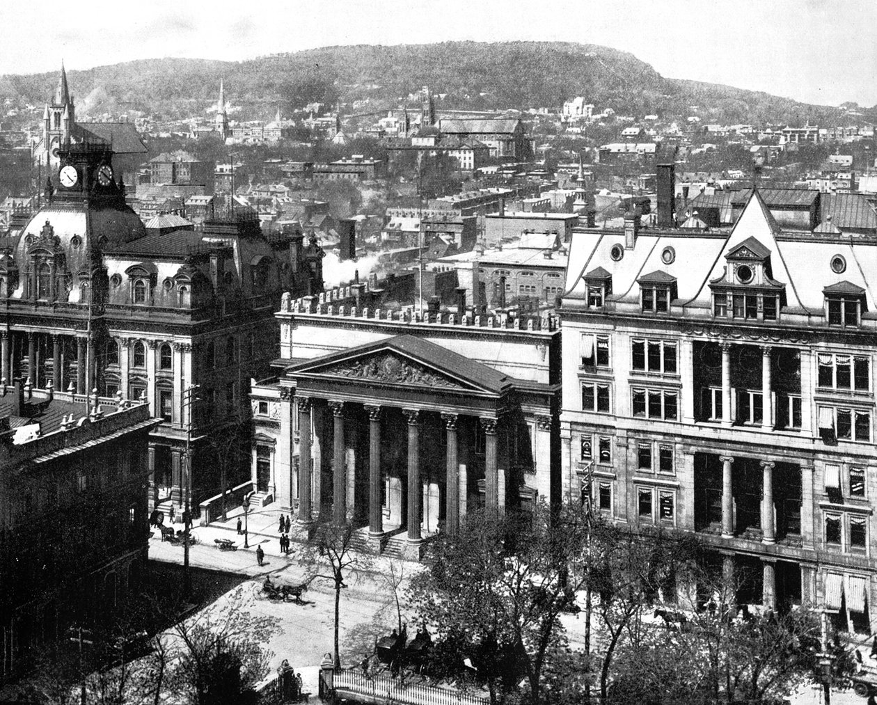 Montreal und Mount Royal, Kanada, 1893 von John L. Stoddard