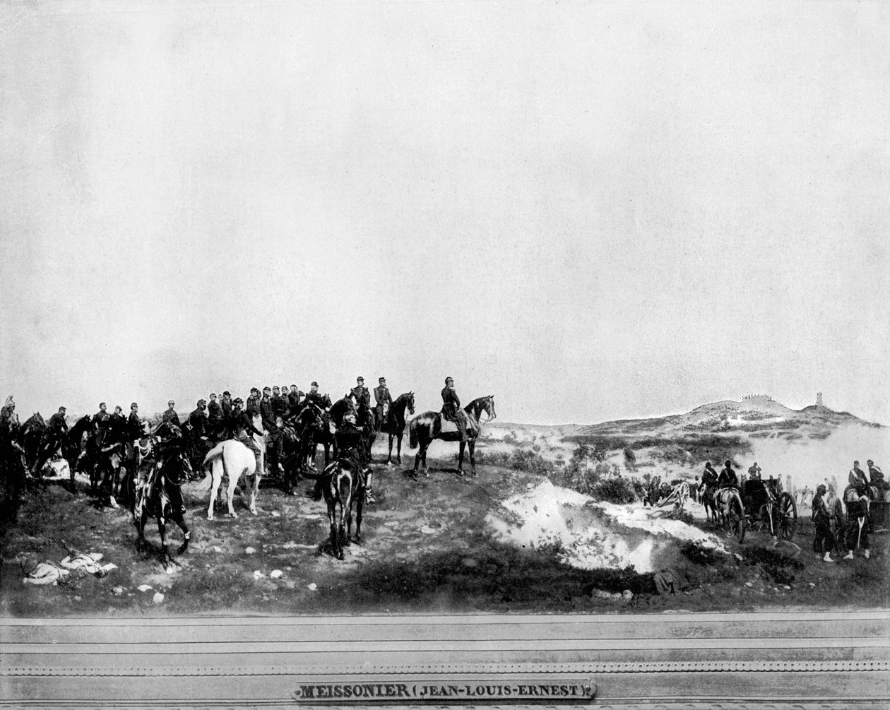 Napoleon III. in der Schlacht von Solferino, 1859, 1893 von John L. Stoddard