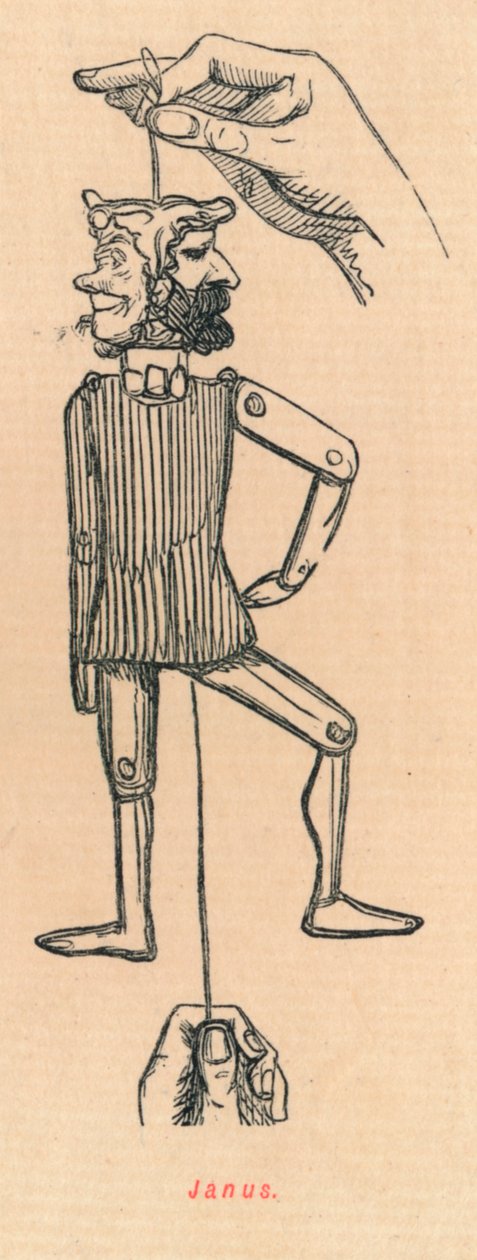 Janus, 1852 von John Leech