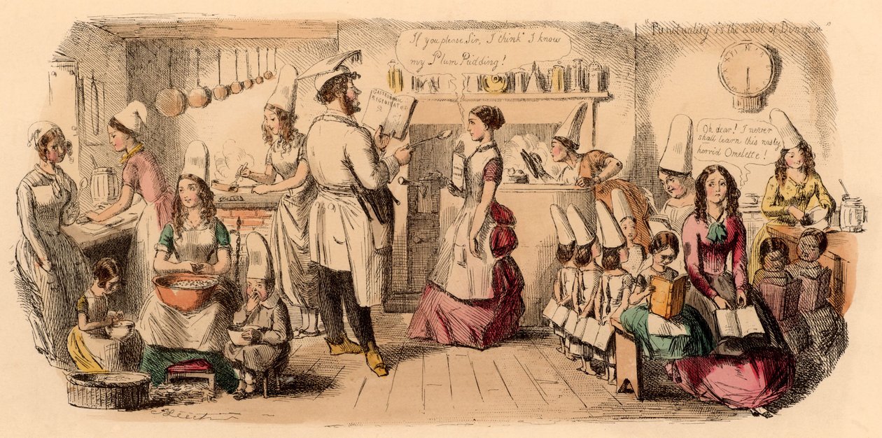 Die Vorbereitungsschule für junge Damen von John Leech
