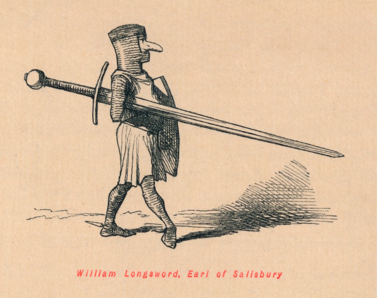 William Longsword, Earl of Salisbury von John Leech