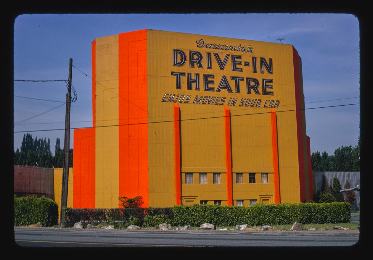 Duwamish Drive-in Theater, E. Marginal Way, Seattle, Washington, USA von John Margolies