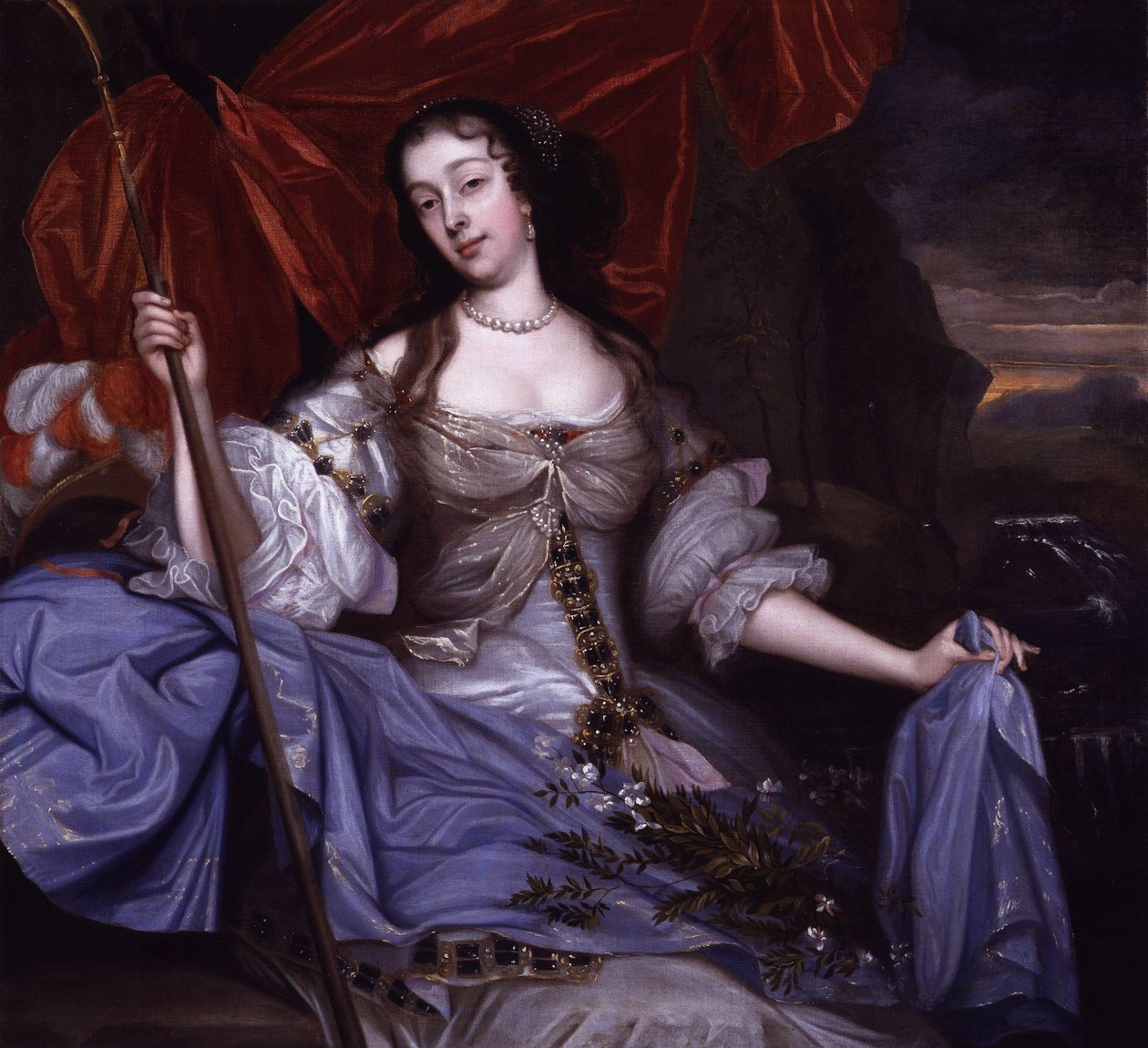 Barbara Palmer, geborene Villiers, Herzogin von Cleveland von John Michael Wright