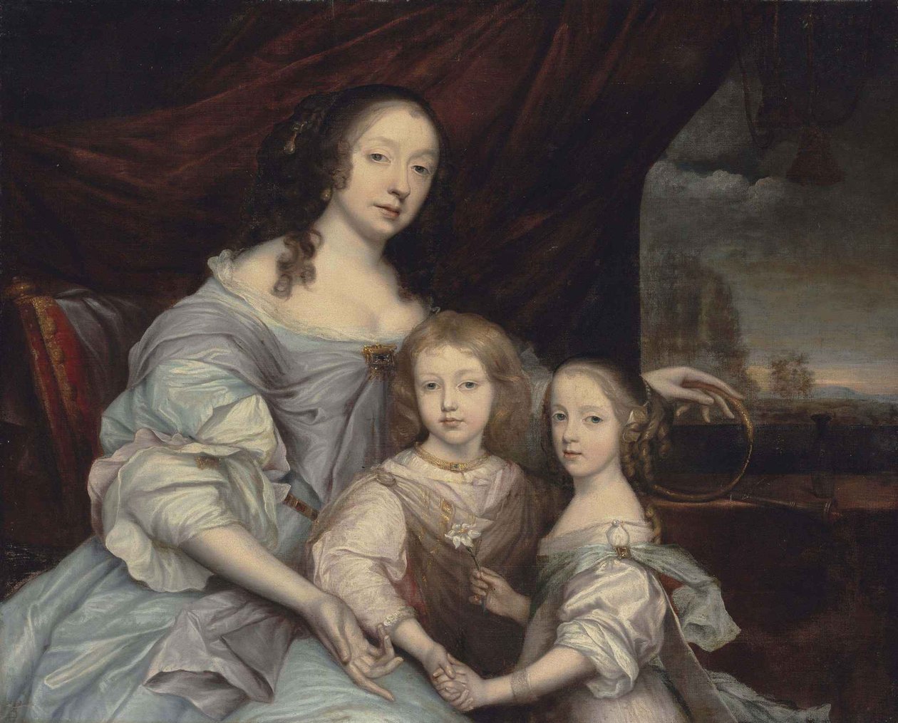 John Michael Wright Mary Villiers und ihre Kinder von John Michael Wright