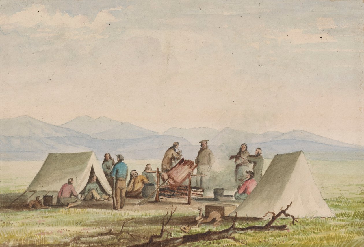 Warten auf die Rückkehr von Herrn Tinkham von John Mix Stanley