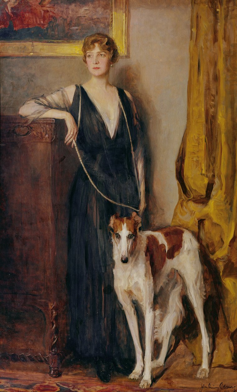Gräfin Kitty von Schönborn-Buchheim 1885-1946, zukünftige Baronin de Rothschild, 1916 von John Quincy Adams