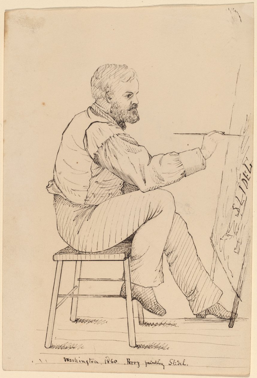 Skizzenklassen-Serie - E.W. Perry von John Quincy Adams Ward