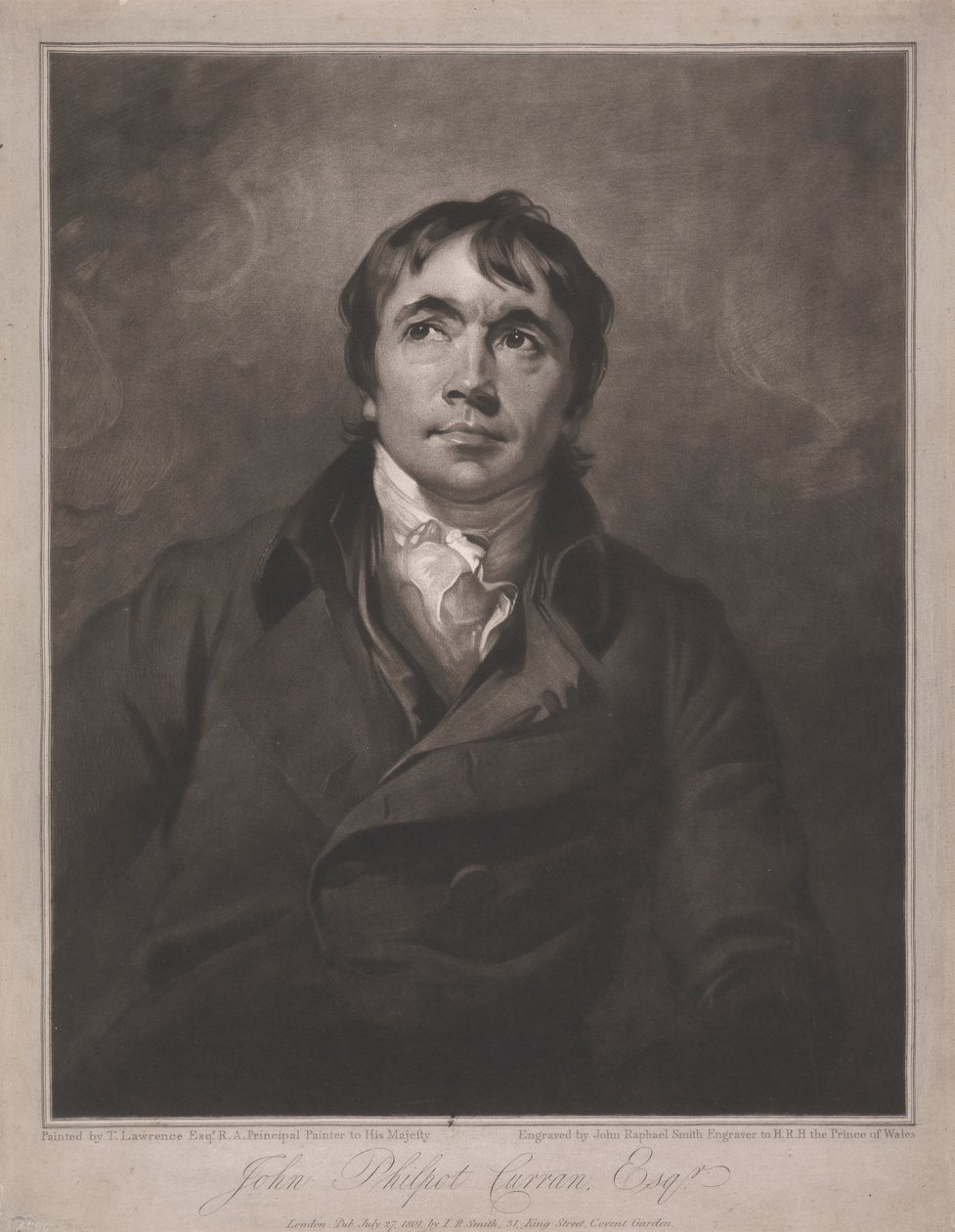John Philpot Curran von John Raphael Smith