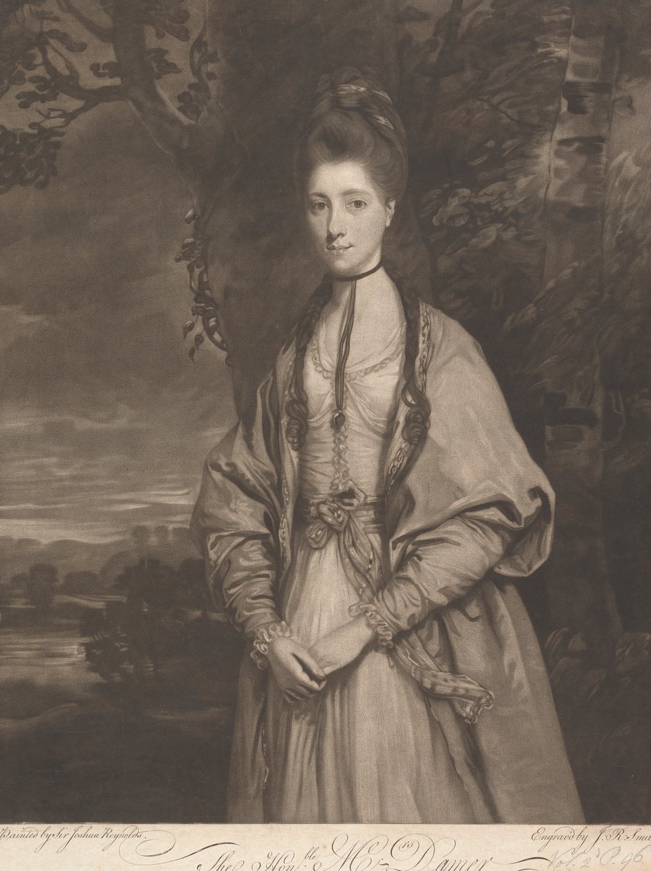 Die ehrenwerte Mrs. Anne Seymour Damer (geb. Conway) von John Raphael Smith