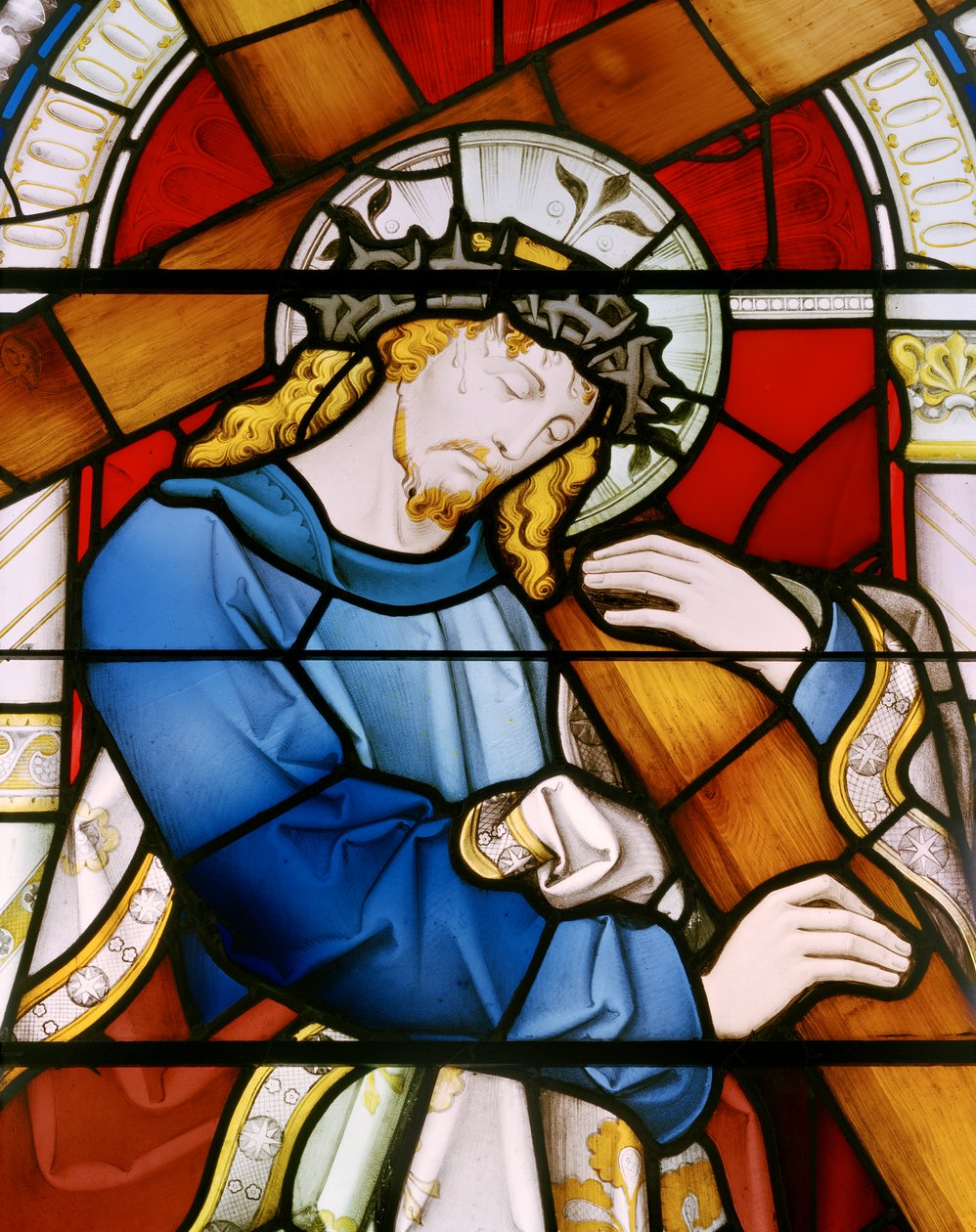 Christus trägt das Kreuz von John Richard Clayton