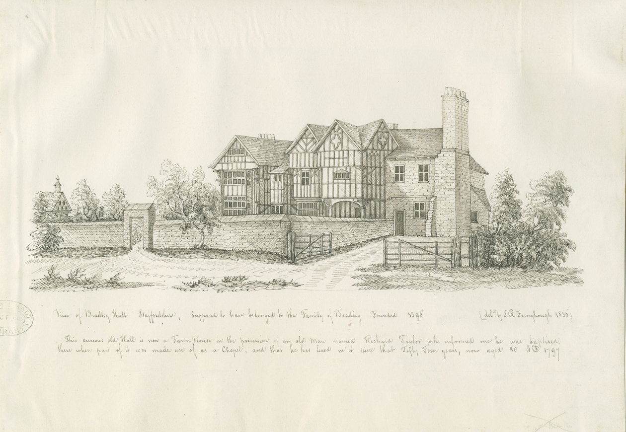 Kingswinford - Bradley Hall von John Robert Fernyhough