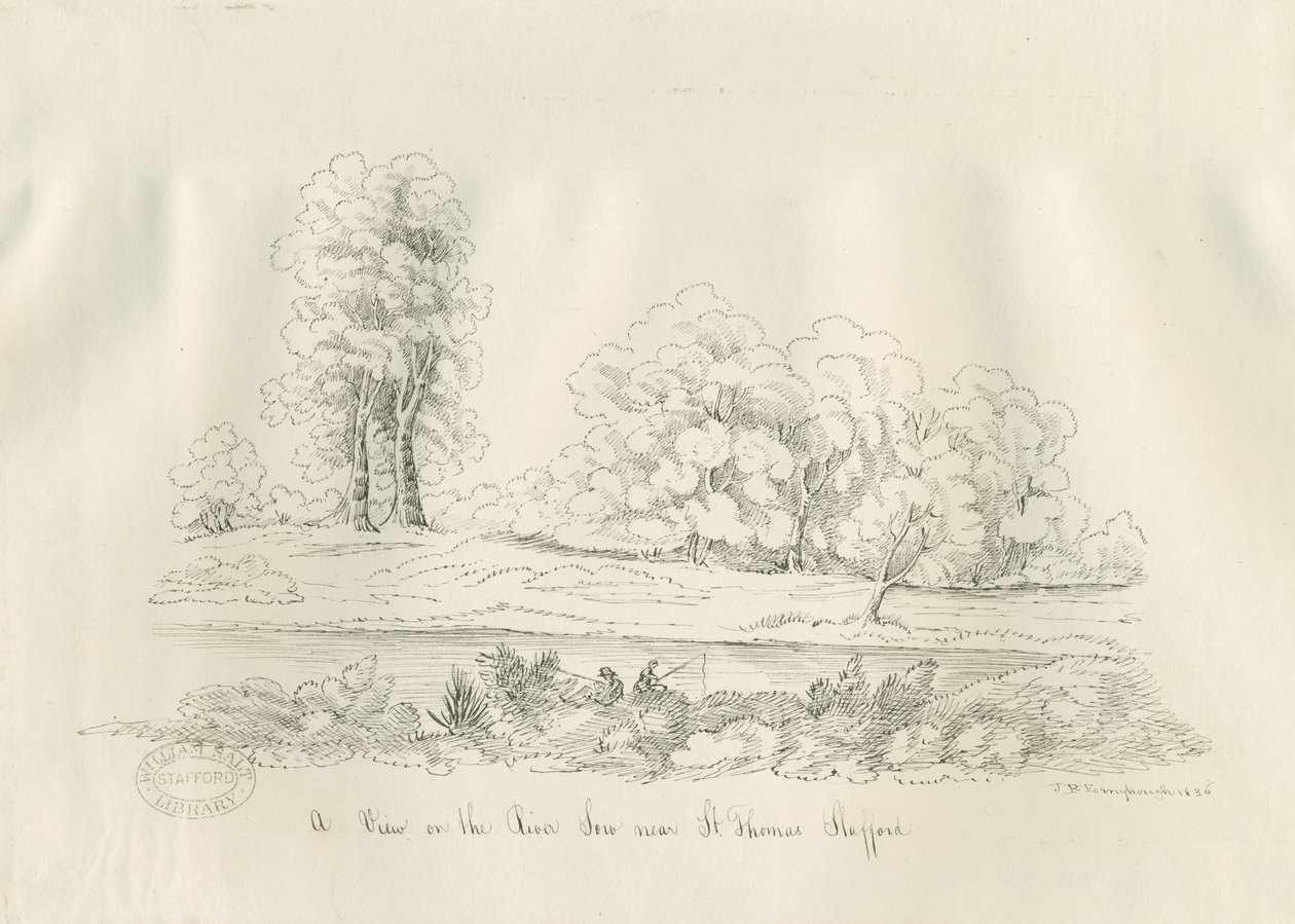 Stafford - Fluss Sow von John Robert Fernyhough