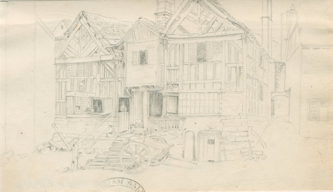 Uttoxeter Stadt - [Bierlager] von John Robert Fernyhough