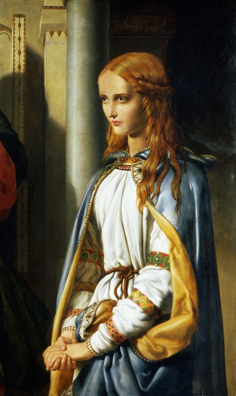 Cordelia enterbt, 1850 von John Rogers Herbert