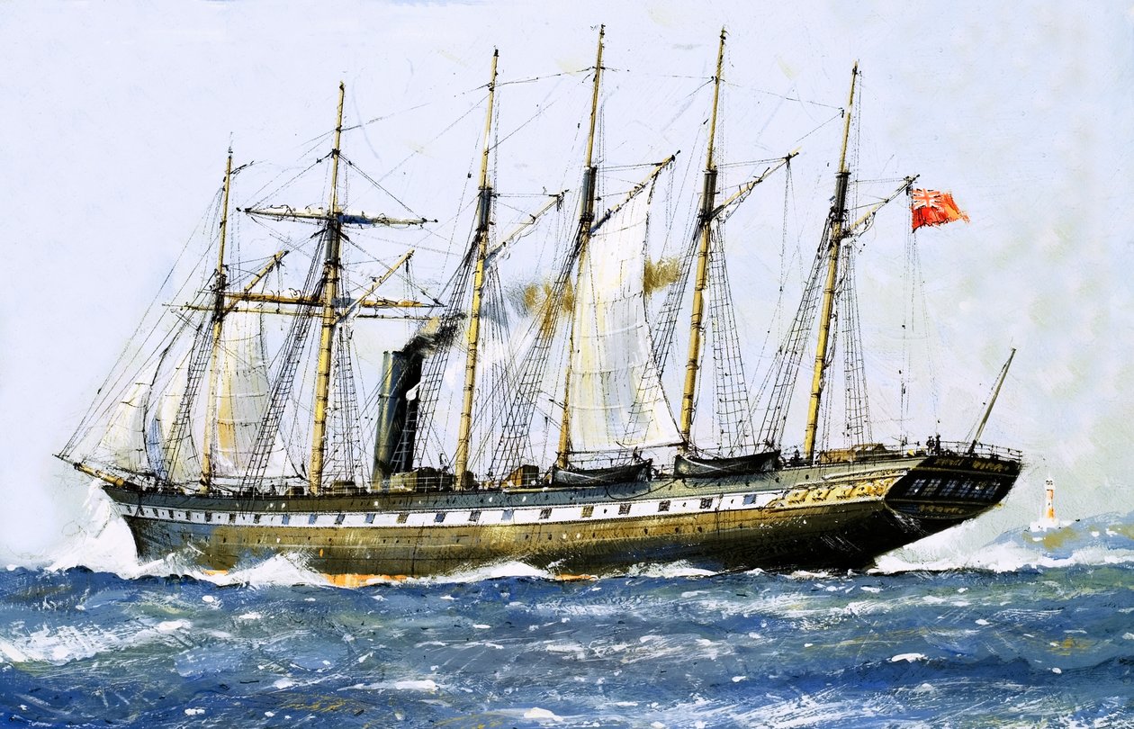 Die SS Great Britain, Isambard Kingdom Brunels bestes Schiff von John S. Smith