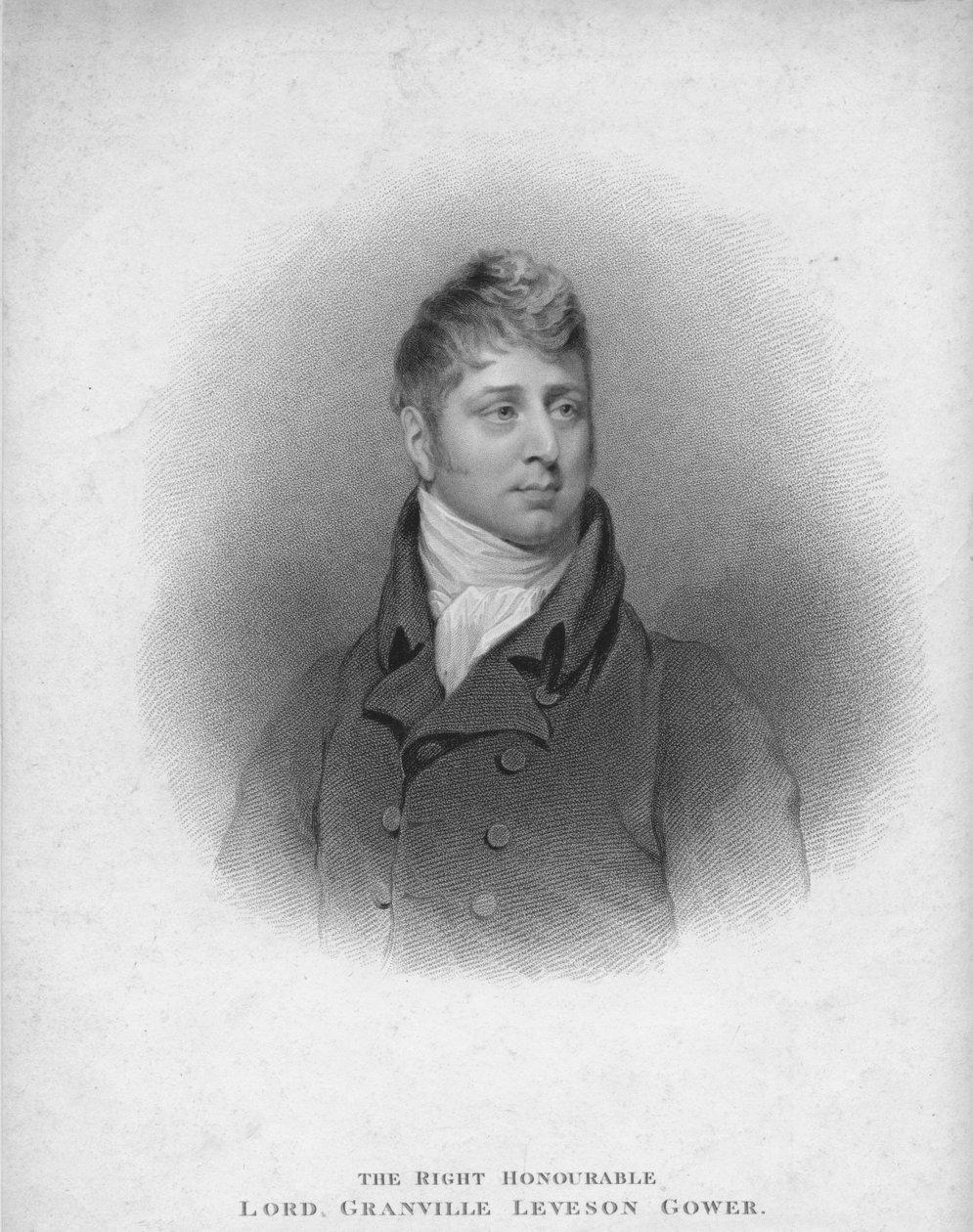 Der ehrenwerte Lord Granville Leveson Gower, 1813 von John Samuel Agar
