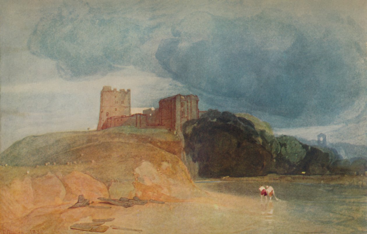 Schloss auf einem Hügel, 1923 von John Sell Cotman