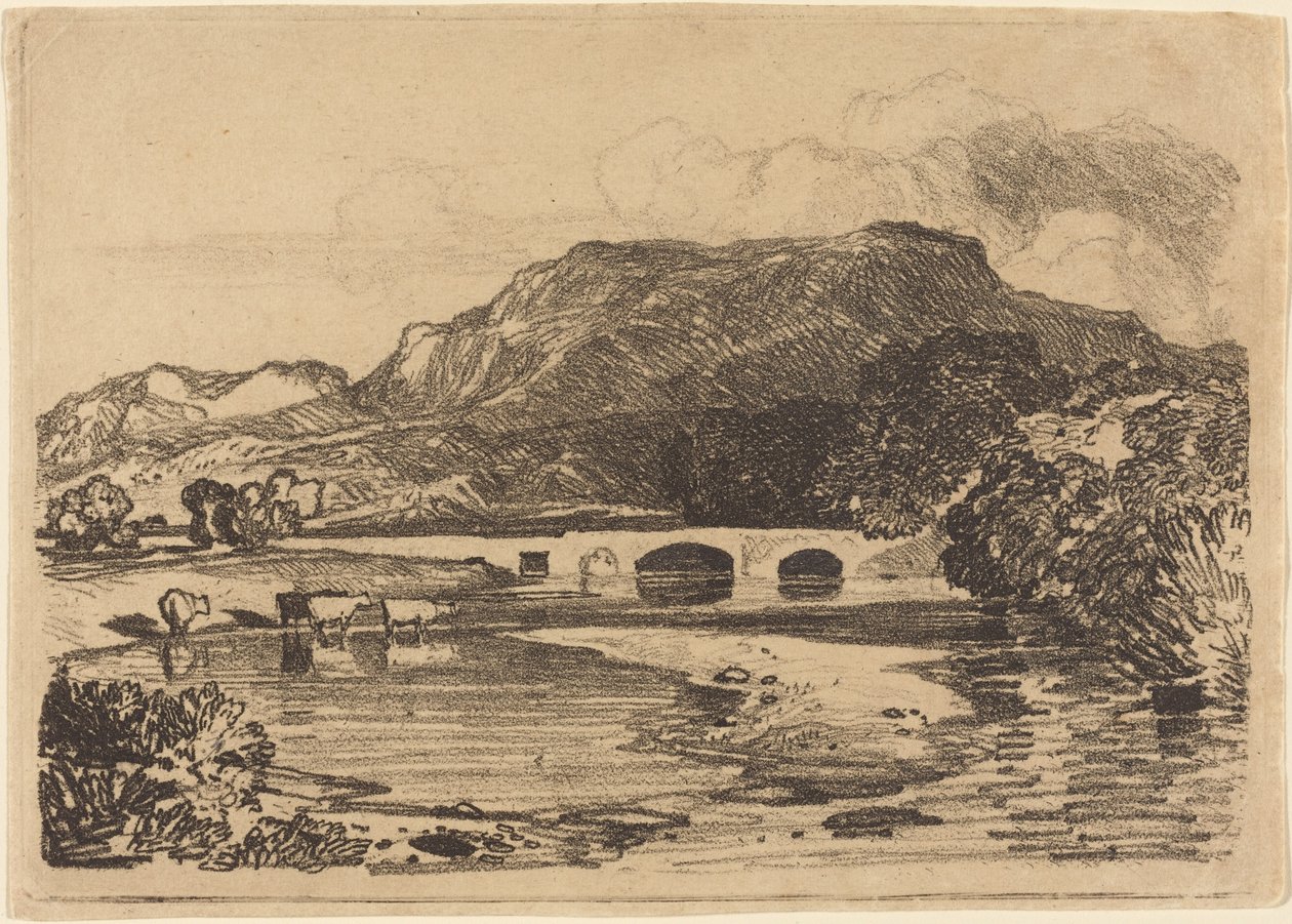 Tan y Bwlch, Nordwales von John Sell Cotman