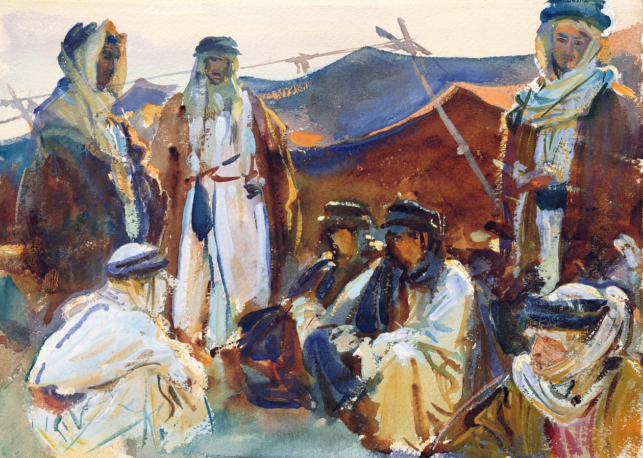 Beduinenlager, 1905-06 von John Singer Sargent