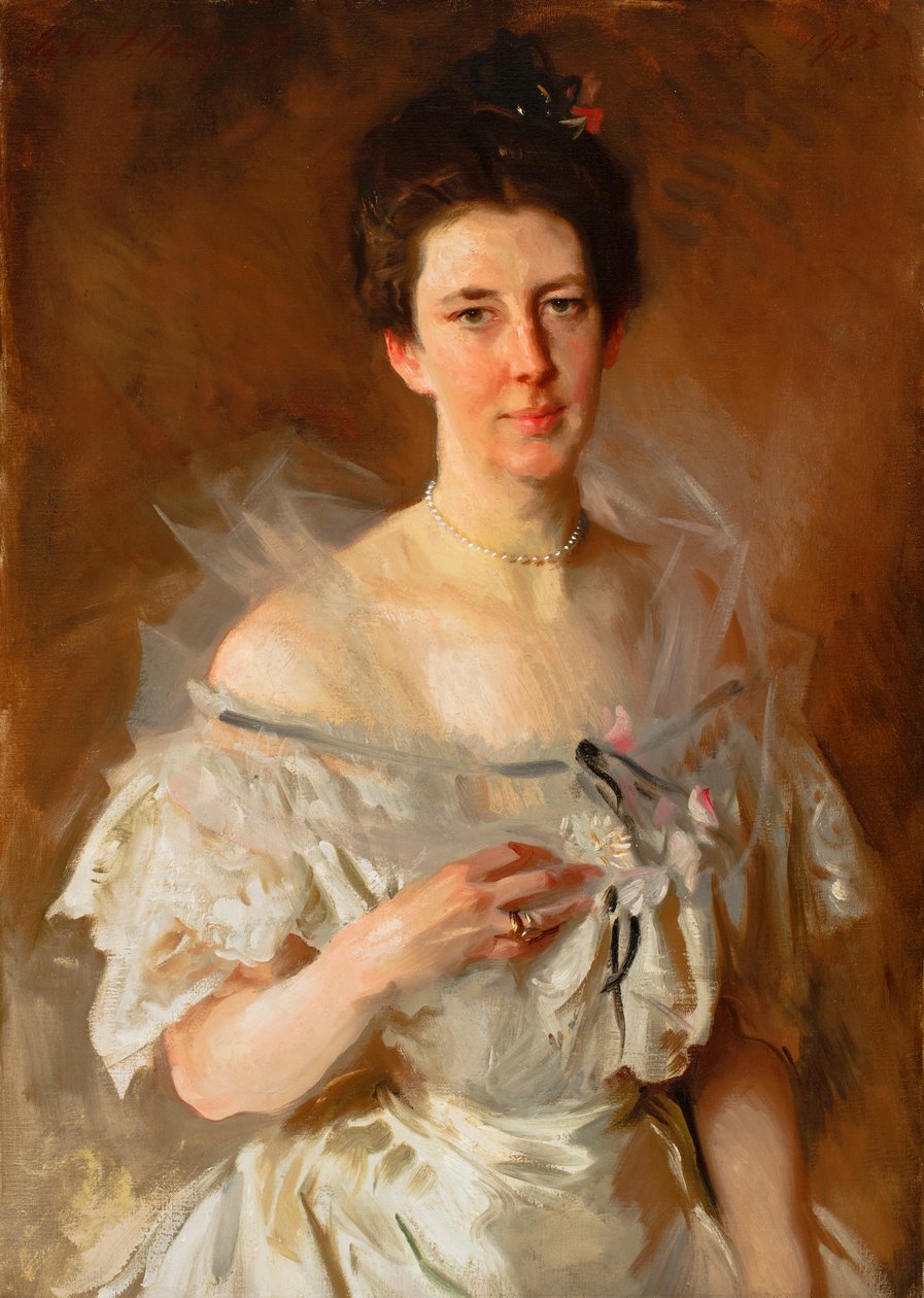 Esther Fiske Hammond, Mrs. Gardiner Greene Hammond von John Singer Sargent