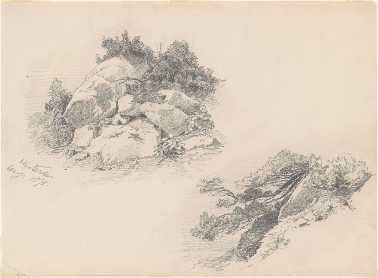 Hintersee, Deutschland von John Singer Sargent
