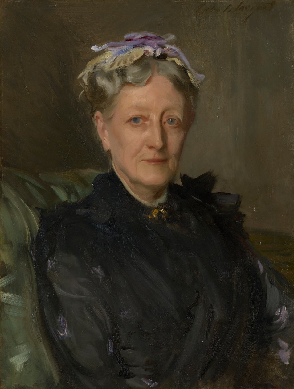 Mary Eliza Mead (geb. Mary Eliza Scribner, 1822) von John Singer Sargent