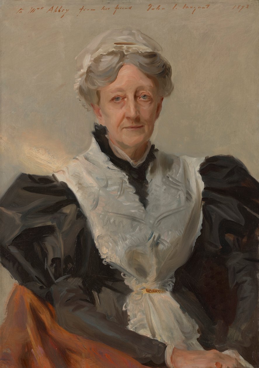 Mary Eliza Mead (geb. Mary Eliza Scribner, 1822) von John Singer Sargent